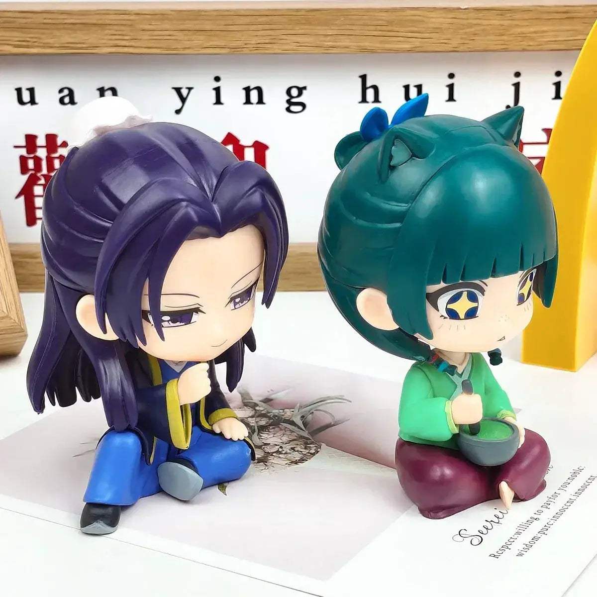 Maomao Jinshi Mini Figure Sitting Anime Collectible Home Decor Gift - ToylandEU
