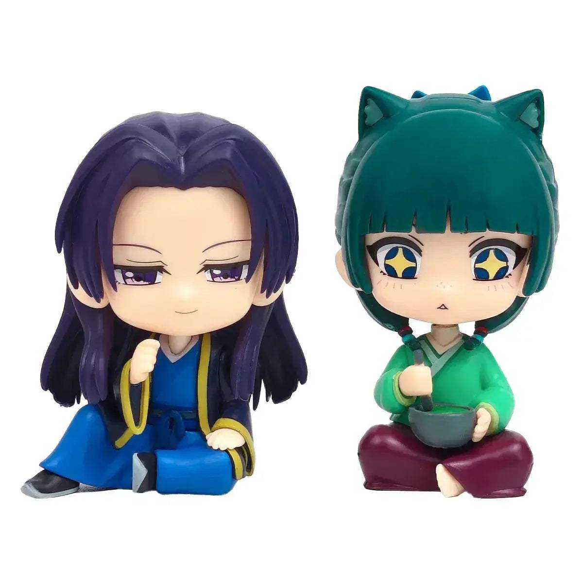 Maomao Jinshi Mini Figure Sitting Anime Collectible Home Decor Gift - ToylandEU