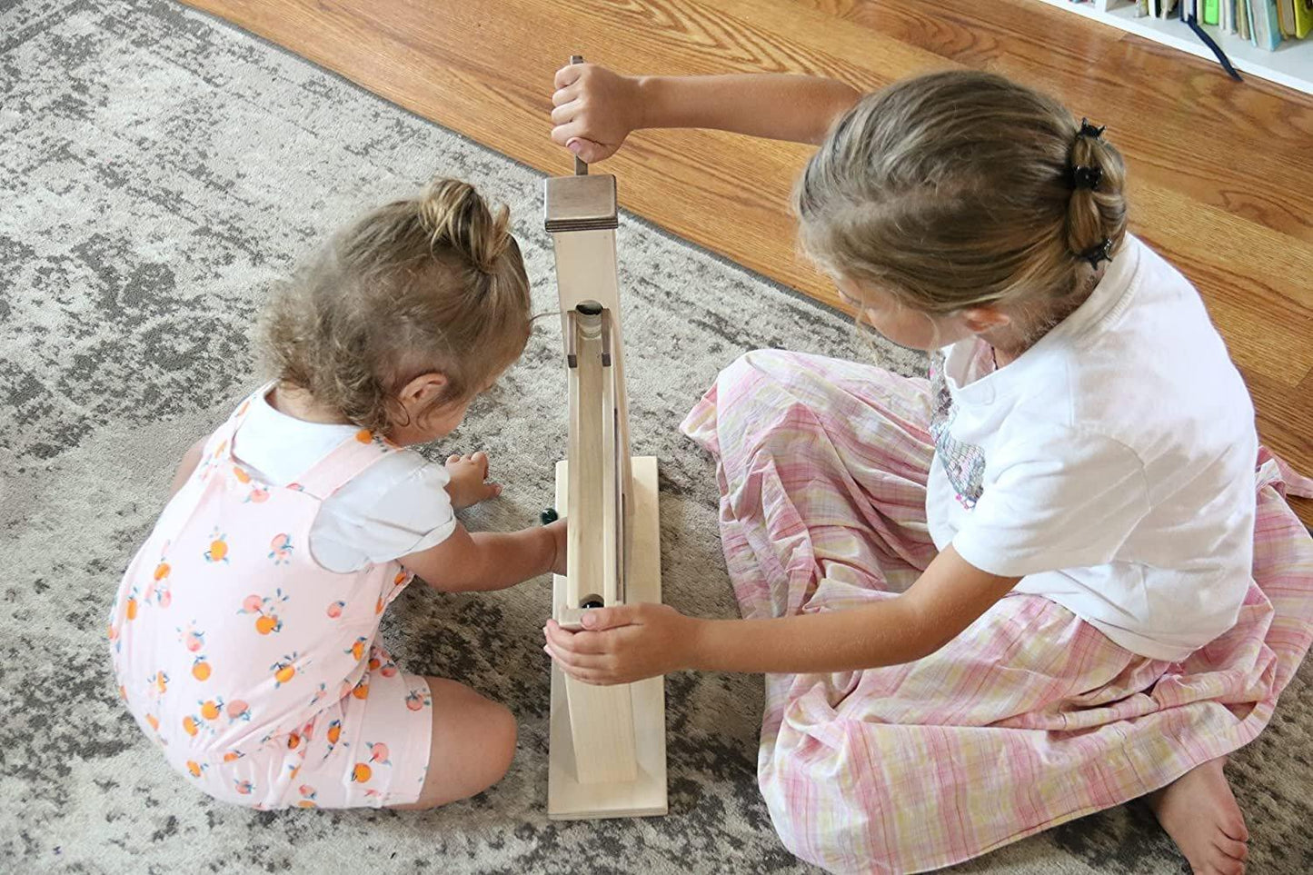 Marble Pump Toy Wooden Non Toxic Finish Amish Made