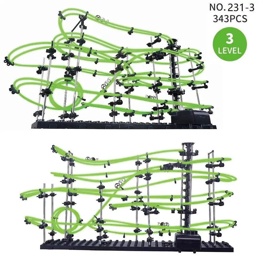  Marble Run Educational Toy Luminous Roller Coaster -  ToylandEU™