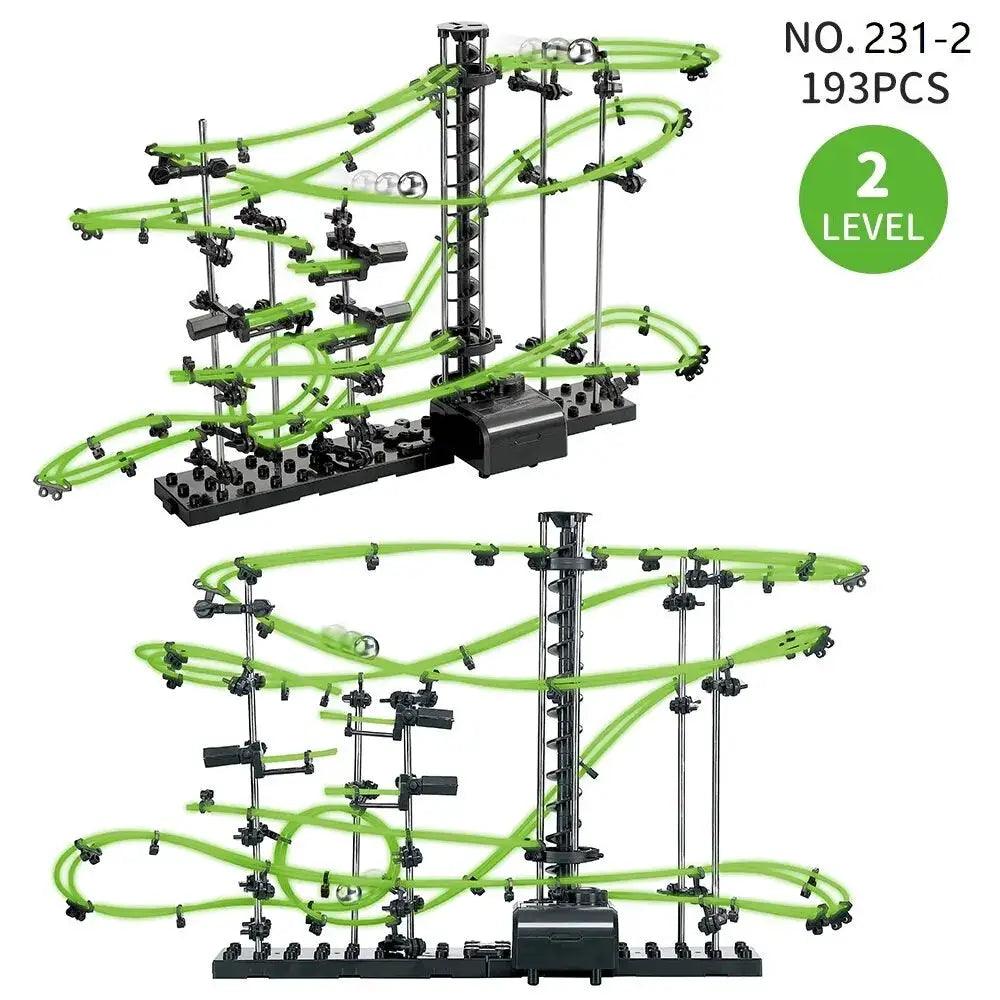  Marble Run Educational Toy Luminous Roller Coaster -  ToylandEU™