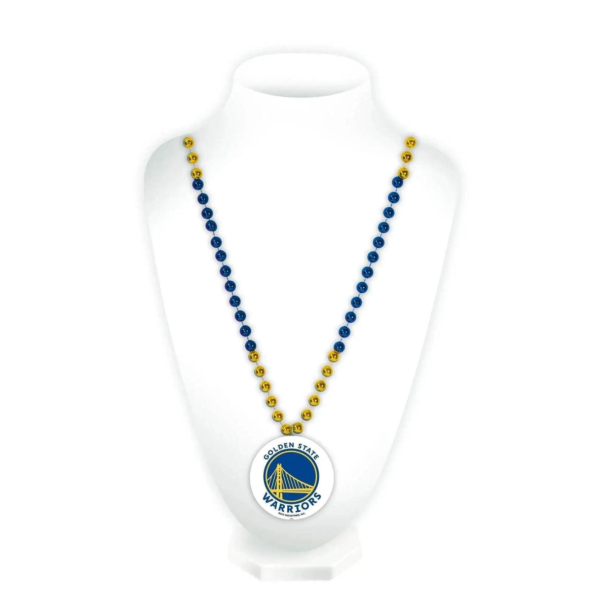  Golden State Warriors Beads With Medallion Mardi Gras Style -  ToylandEU™