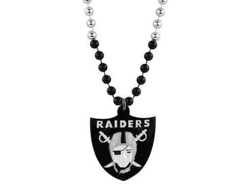 Las Vegas Raiders Beads With Medallion Mardi Gras Style -  ToylandEU™