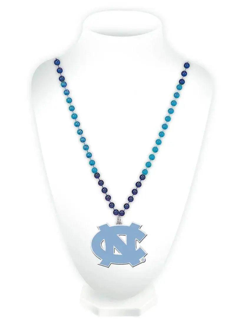  North Carolina Tar Heels Beads with Medallion Mardi Gras Style -  ToylandEU™