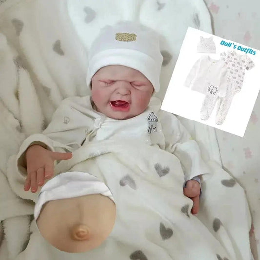  Maria Reborn Baby Doll 50cm Full Body Soft Silicone Vinyl -  ToylandEU™