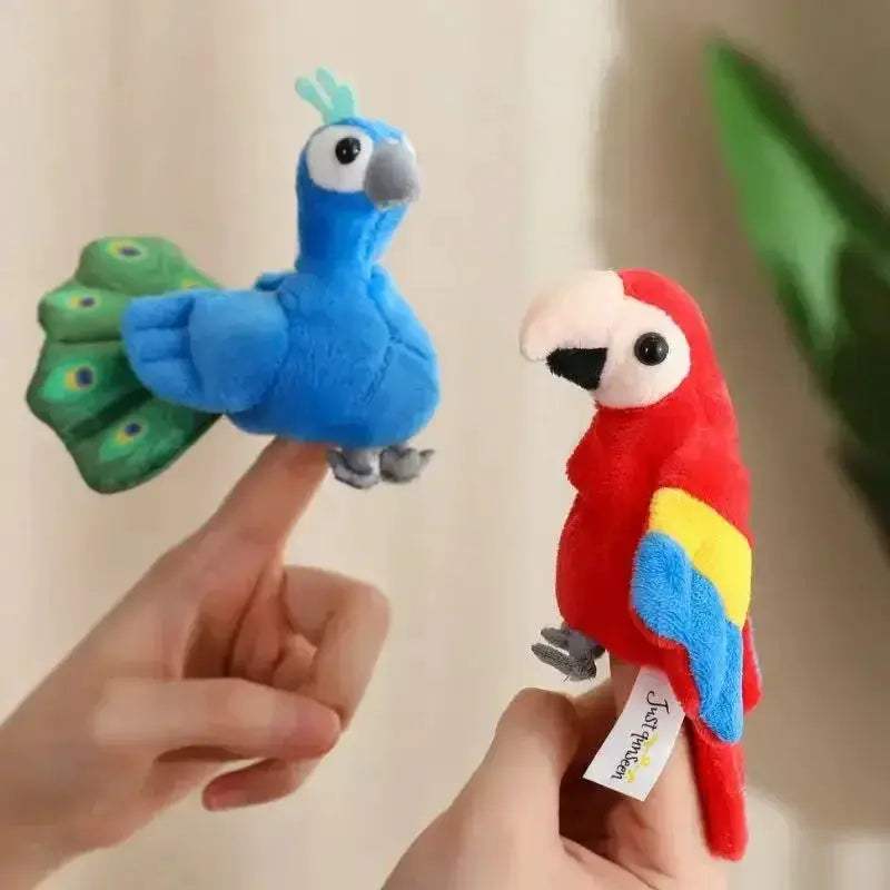 Marine Animal Finger Puppet Plush Toy 9cm Handmade - ToylandEU