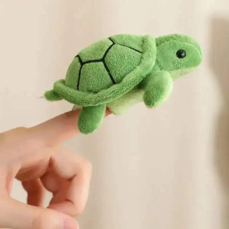 Marine Animal Finger Puppet Plush Toy 9cm Handmade - ToylandEU