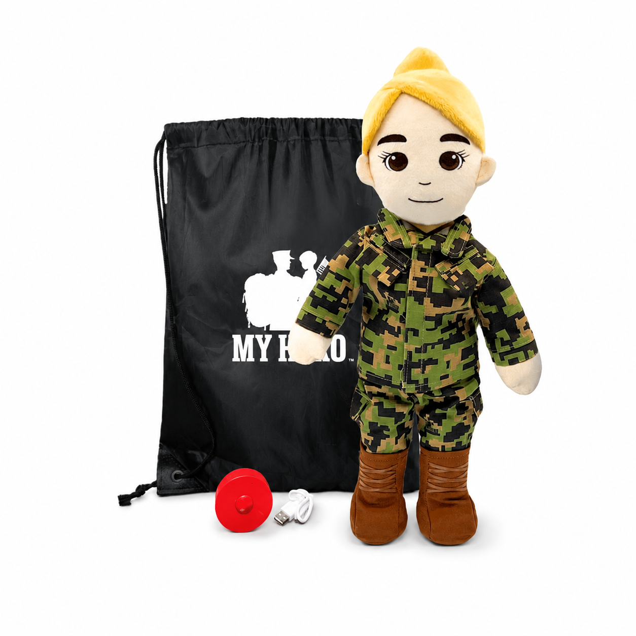  Recordable Plush Marine Daddy Doll Keepsake Gift 