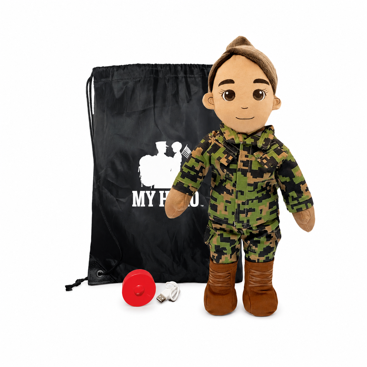  Recordable Plush Marine Daddy Doll Keepsake Gift 