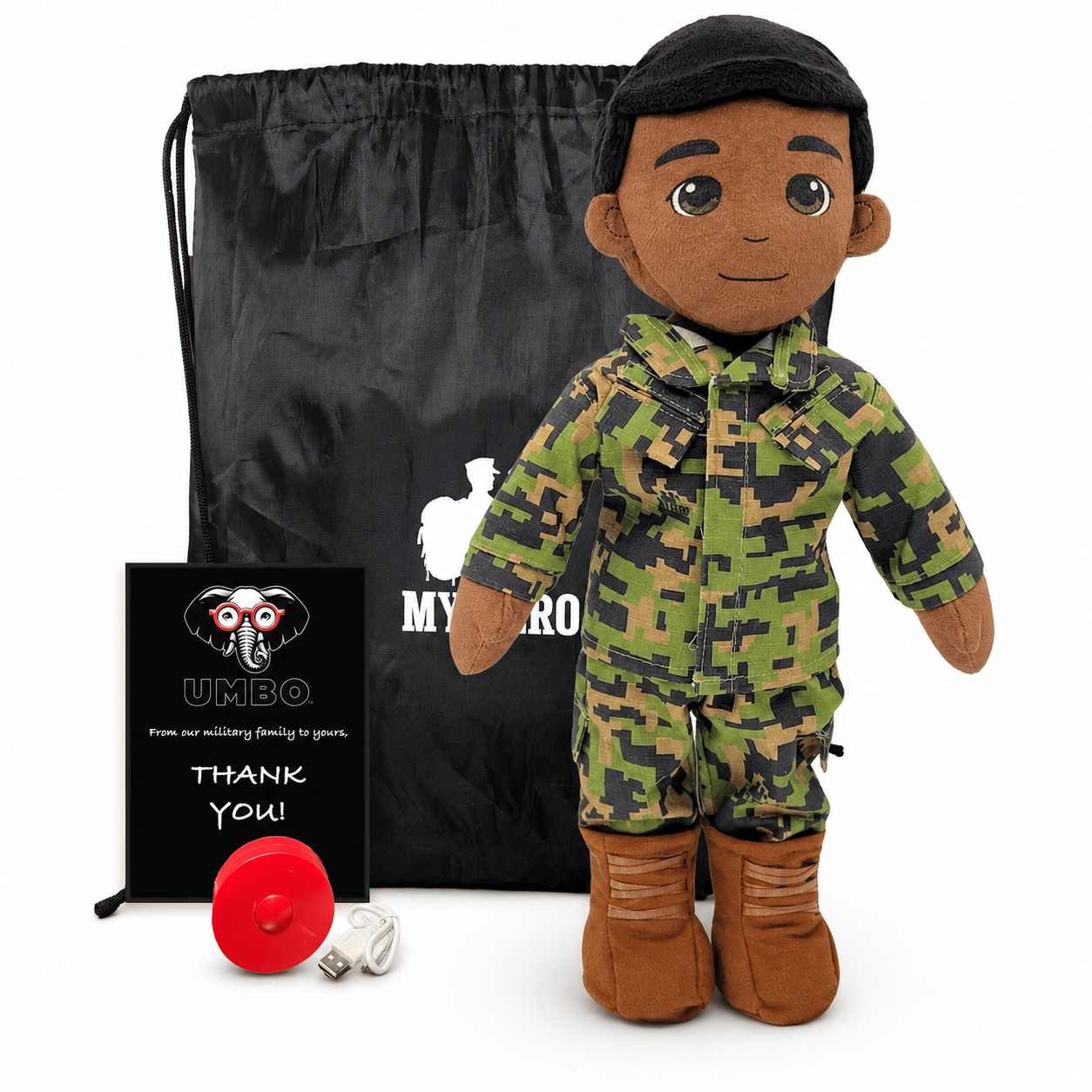  Recordable Plush Marine Daddy Doll Keepsake Gift 