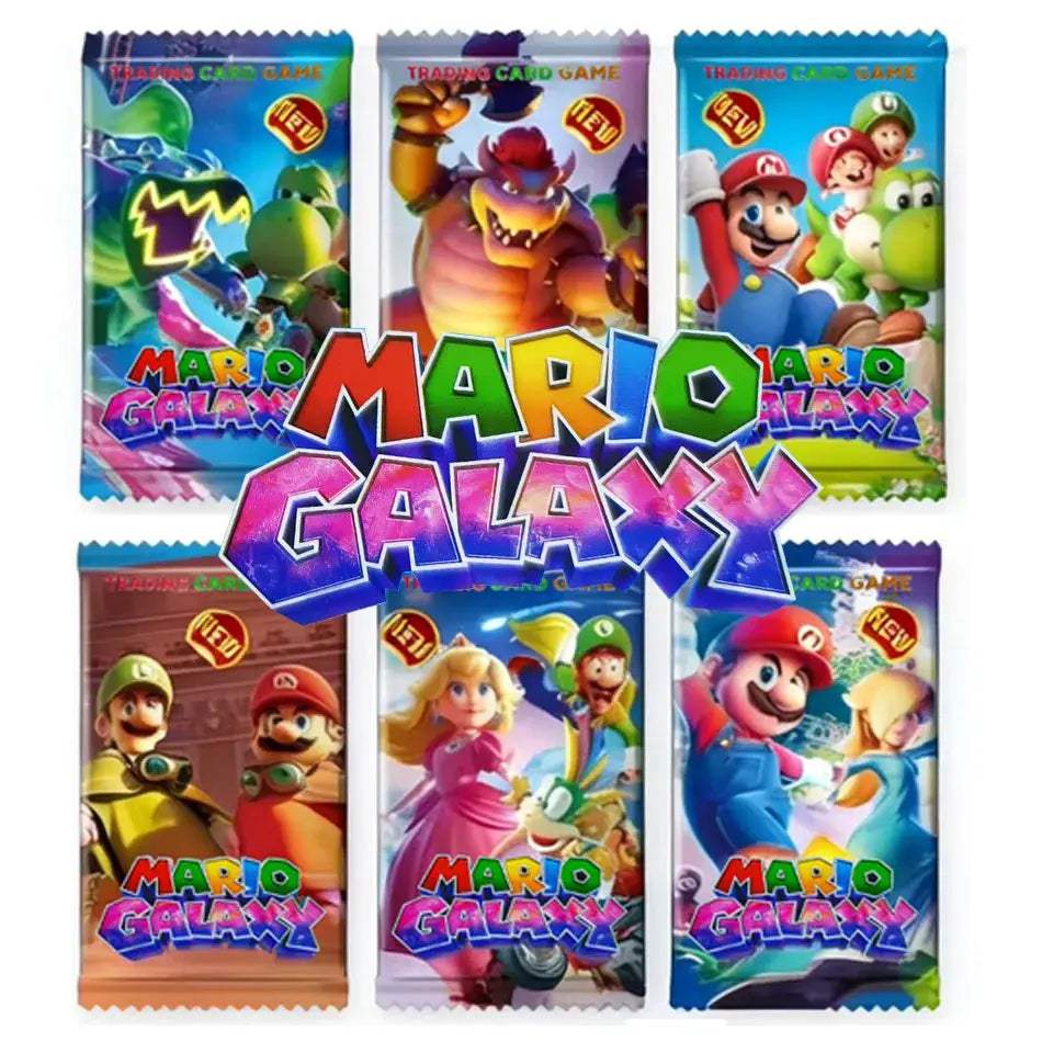 Mario Galaxy Card Pack 288 Cards Collectible Set for Nintendo - ToylandEU