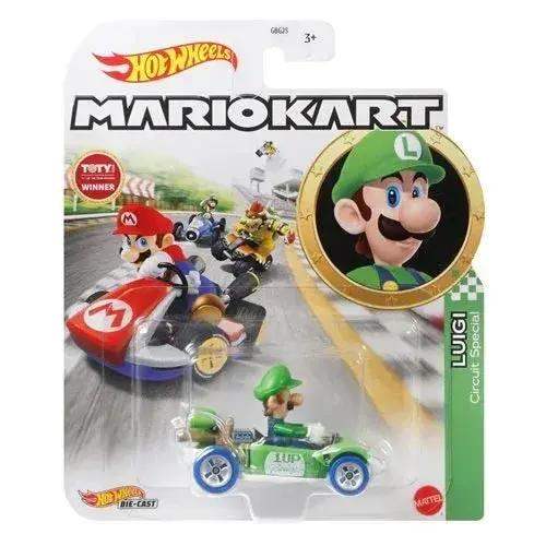 Mario Kart Hot Wheels Die Cast Racing Cars Collection - ToylandEU