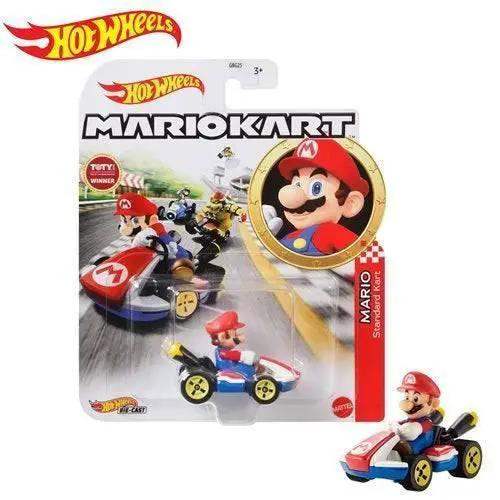 Mario Kart Hot Wheels Die Cast Racing Cars Collection - ToylandEU