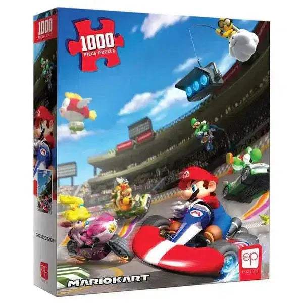 Mario Kart 1000 Piece Jigsaw Puzzle Race To Finish Line - ToylandEU