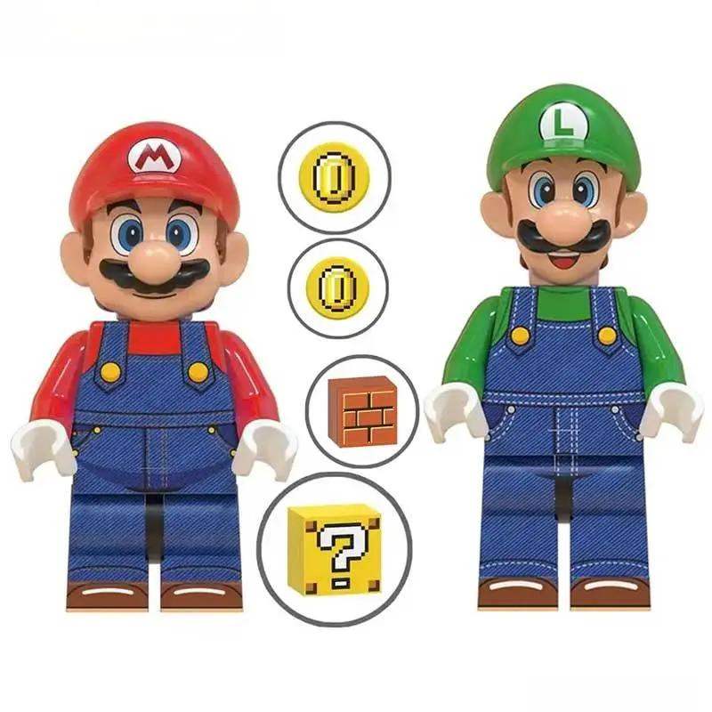  Mario And Luigi Lego Compatible Minifigures Duo Pack -  ToylandEU™