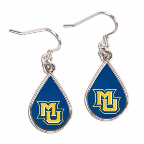 Marquette Golden Eagles Earrings Tear Drop Style Logo - ToylandEU