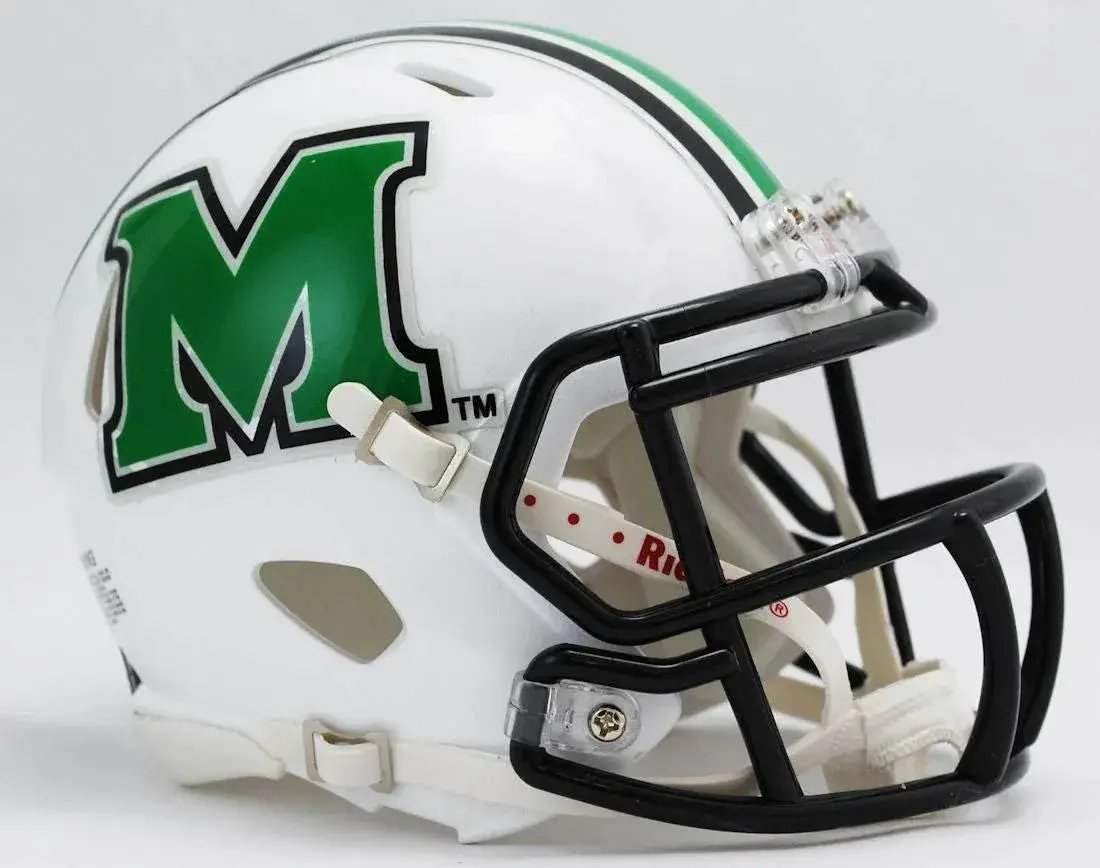Marshall Thundering Herd Speed Mini Helmet Replica Riddell - ToylandEU