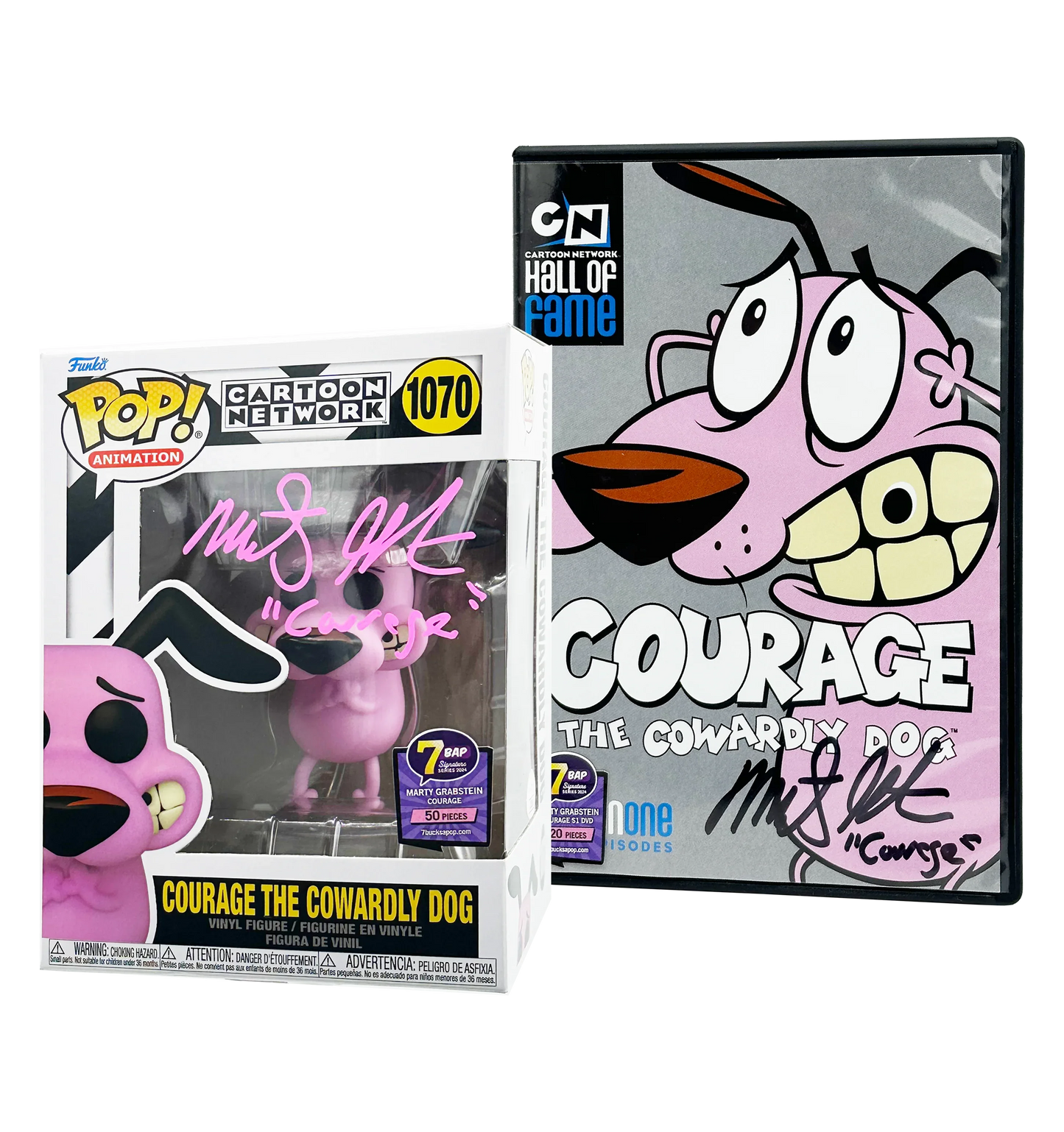 Marty Grabstein Signature Series - Courage the Cowardly Dog - ToylandEU