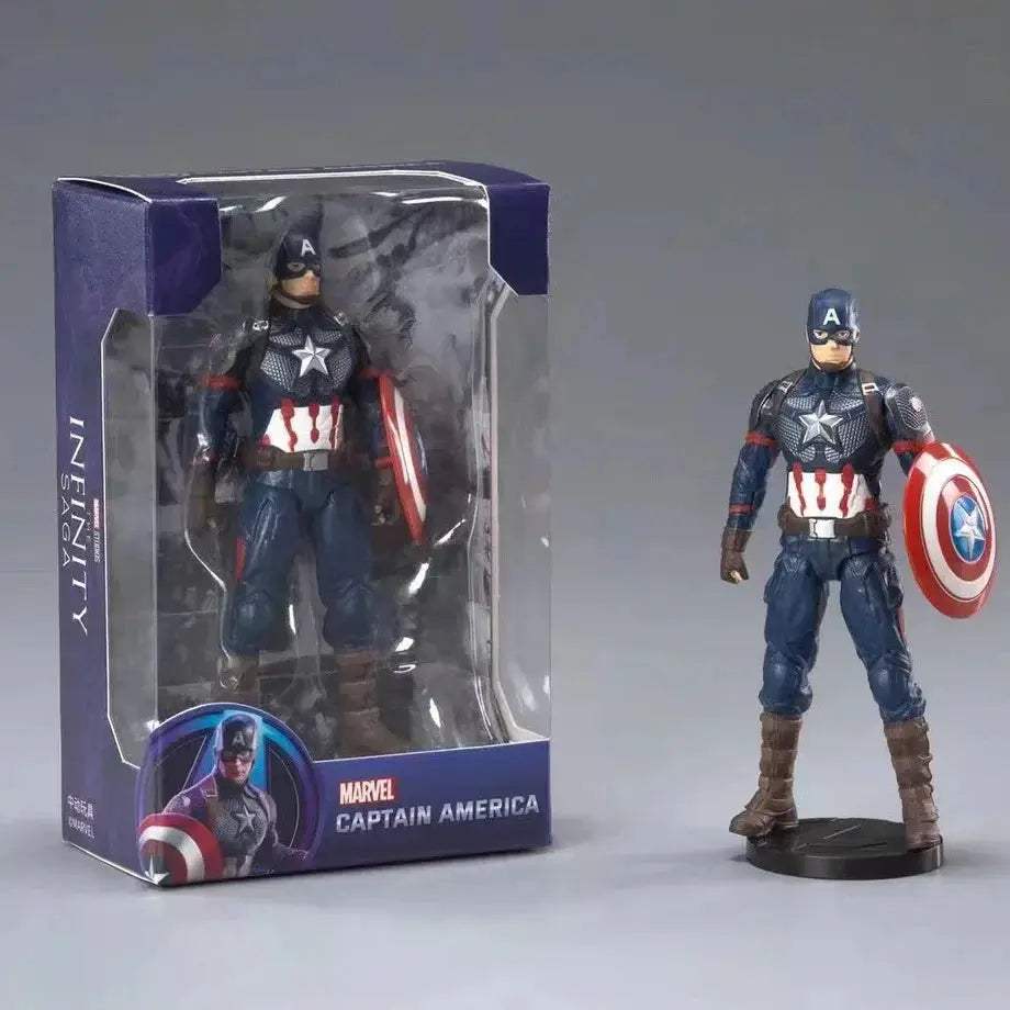  Marvel Action Figure Set Movable SpiderMan Iron Man -  ToylandEU™