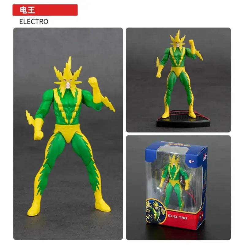  Marvel Action Figure Set Movable SpiderMan Iron Man -  ToylandEU™
