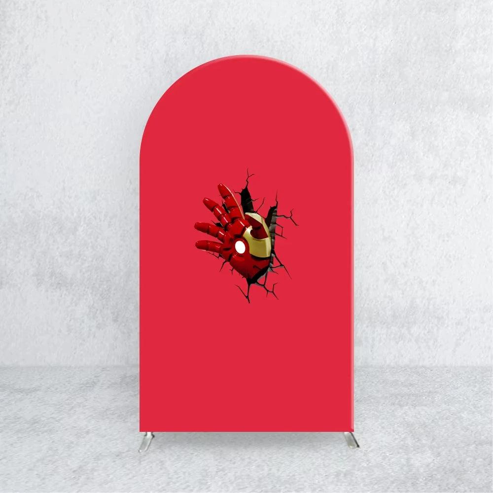 Marvel Avengers Backdrop| Custom Name 7x5ft| Toylandeu™