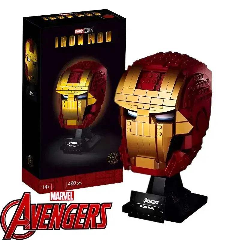 Marvel Avengers Building Blocks Iron Man Spider Man Set - ToylandEU