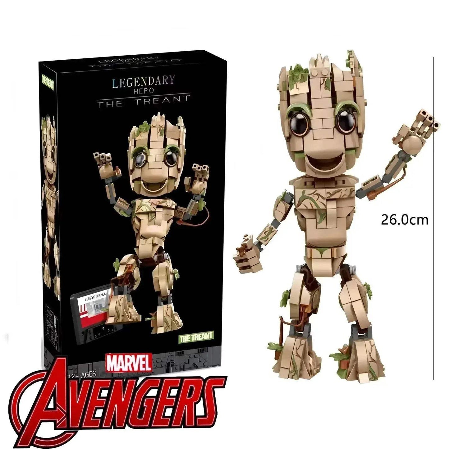 Marvel Avengers Building Blocks Iron Man Spider Man Set - ToylandEU