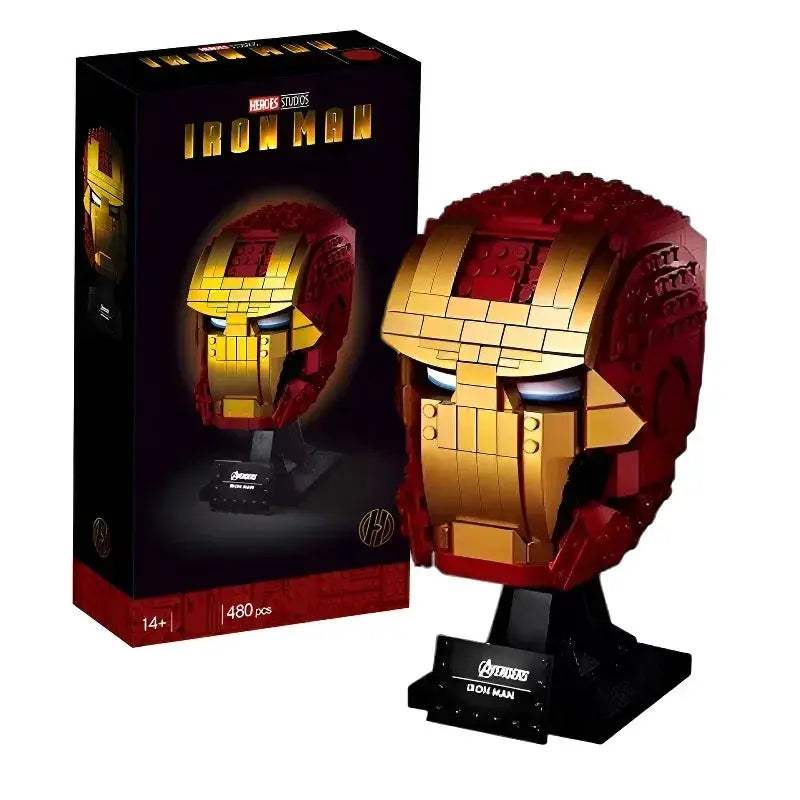 Marvel Avengers Building Blocks Iron Man Spider Man Set - ToylandEU
