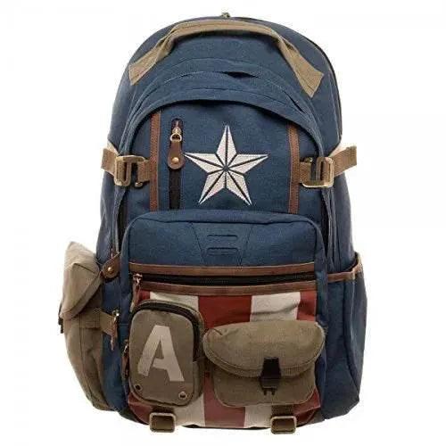  Marvel Avengers Deadpool Captains America Backpack Anime Cartoon Outdoor Leisure Travel High Capacity Backpack Gifts -  ToylandEU™
