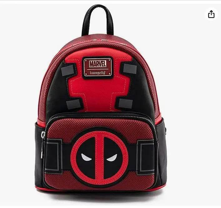 Marvel Avengers Deadpool Captains America Backpack Anime Cartoon Outdoor Leisure Travel High Capacity Backpack Gifts - ToylandEU