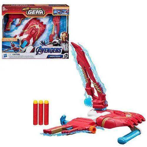 Nerf Iron Man Assembler Gear Blaster Customizable Avengers Action - ToylandEU