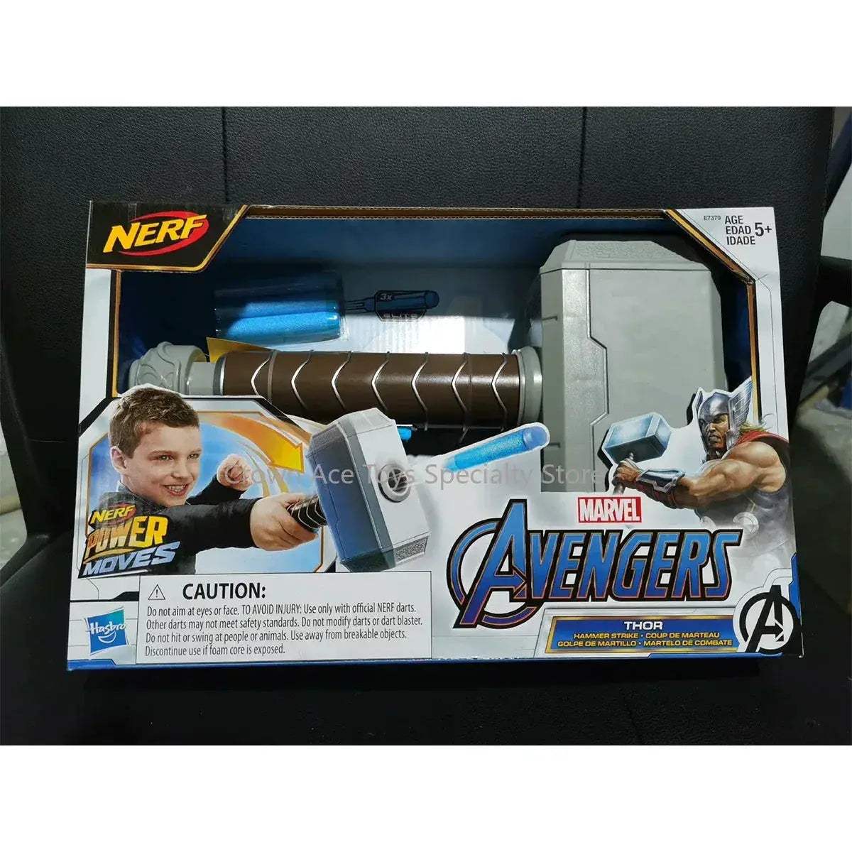 Marvel Avengers Interactive Repulsor Gauntlet Nerf Dart Blaster For Kids - ToylandEU