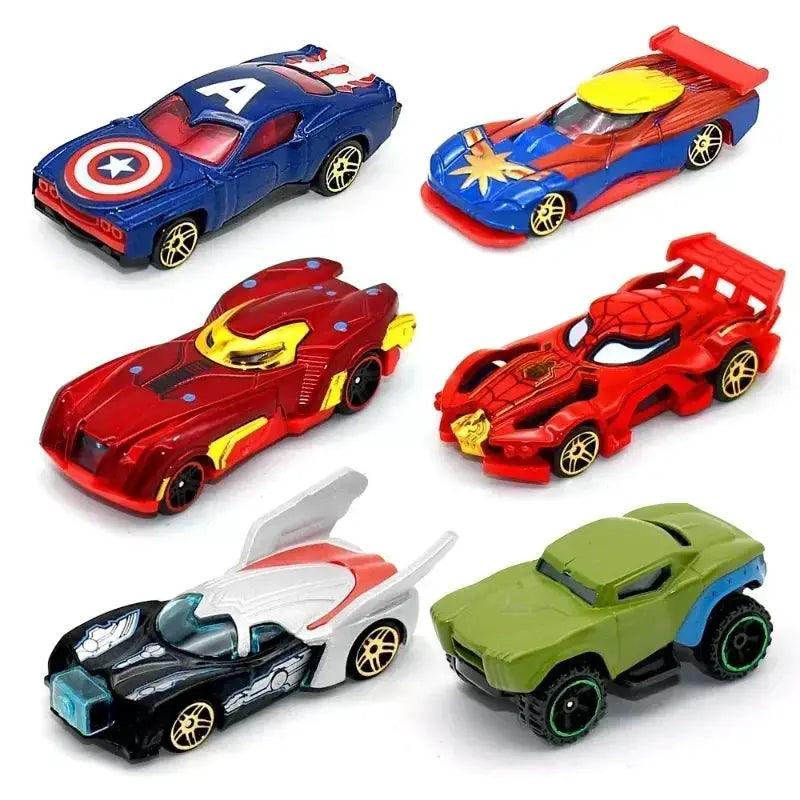  Marvel Avengers Racing Cars 6 Pack Gift For Kids -  ToylandEU™