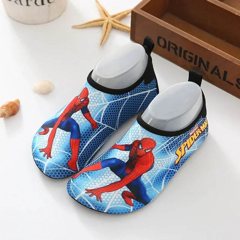Marvel Children's Beach Shoes Socks Spiderman Non-Slip Gift - ToylandEU
