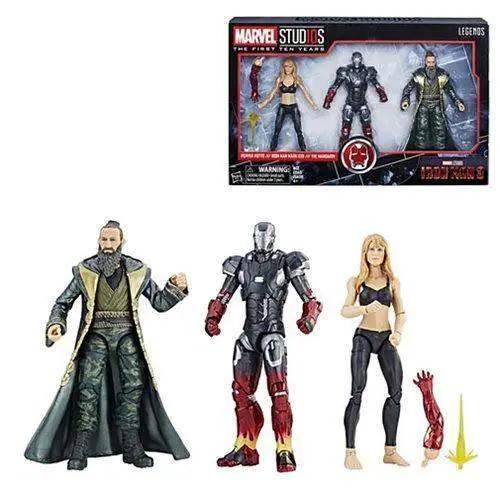 Marvel Legends Iron Man 3 Pack Action Figures Set Deluxe - ToylandEU