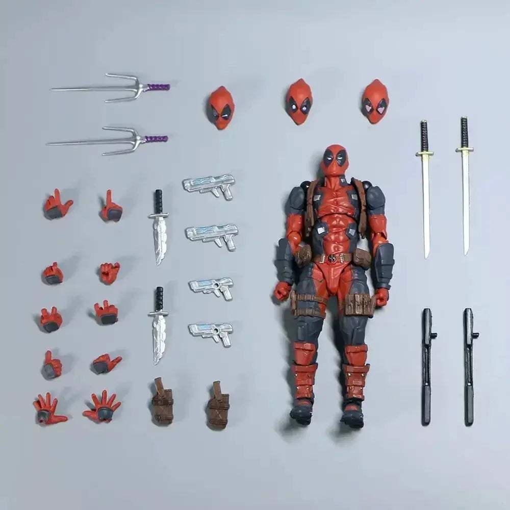 Marvel Deadpool Wolverine Action Figure With Movable Joints - ToylandEU