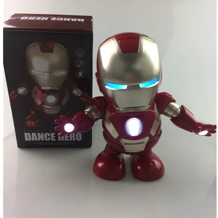 Marvel Iron Man Dance Action Figure With LED Singing Feature - ToylandEU