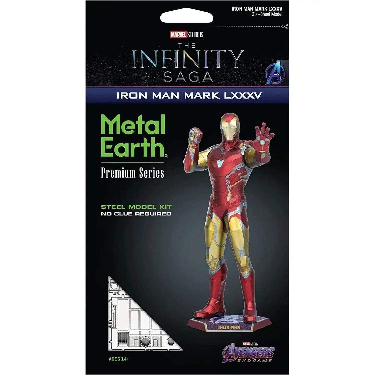 Iron Man 3D Steel Model Kit Premium No Glue Required - ToylandEU