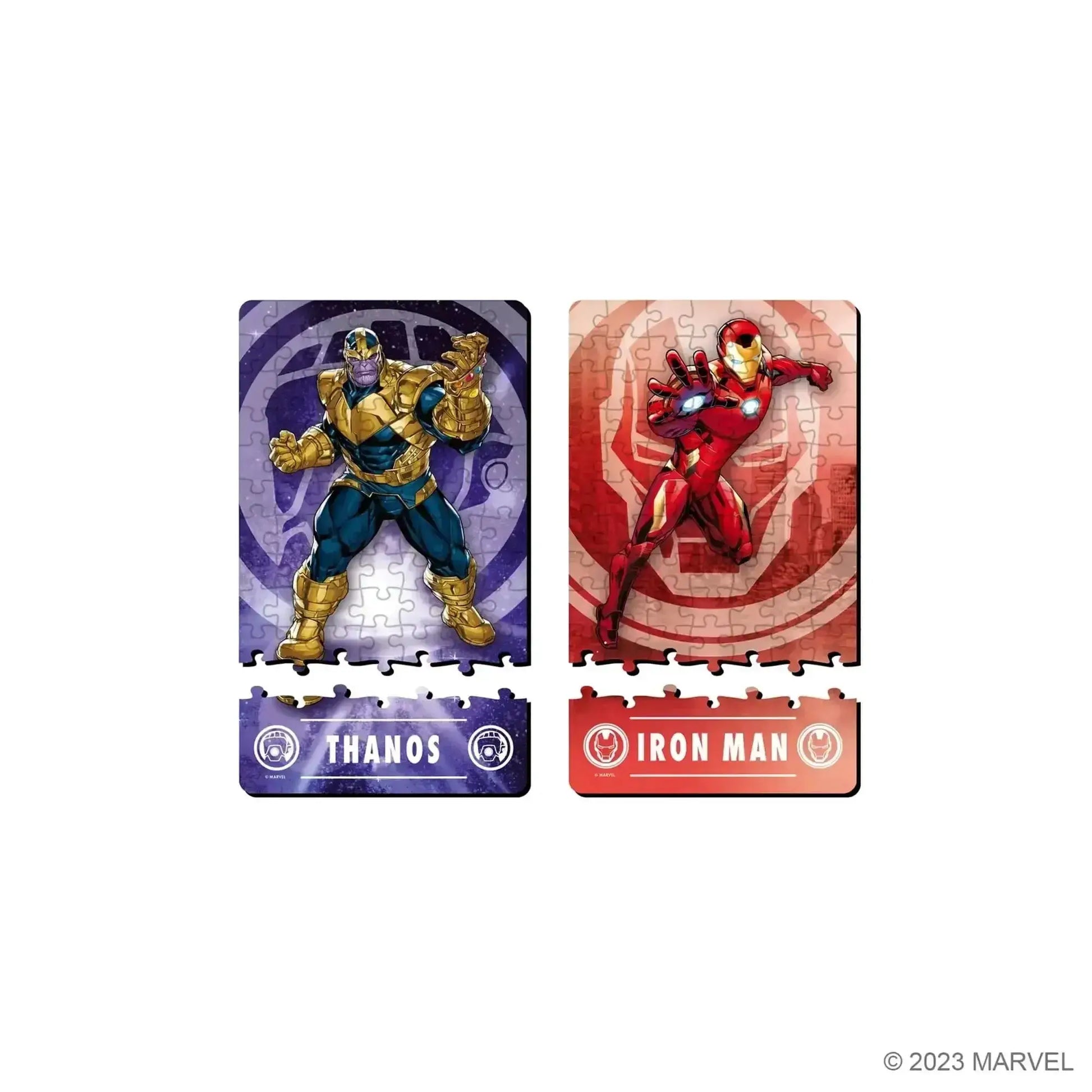Marvel Iron Man Vs Thanos Duel Jigsaw Epic Puzzles Set - ToylandEU