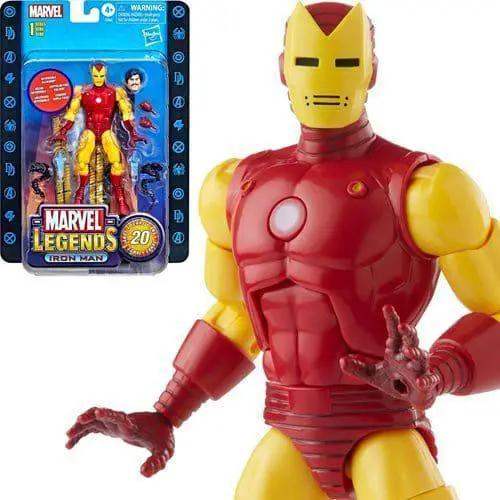 Iron Man Action Figure Marvel Legends 20th Anniversary Retro Packaging - ToylandEU