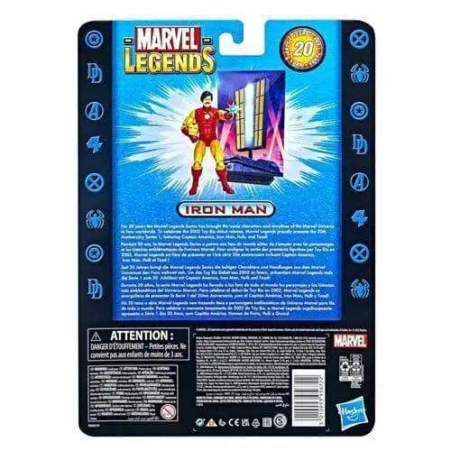 Iron Man Action Figure Marvel Legends 20th Anniversary Retro Packaging - ToylandEU