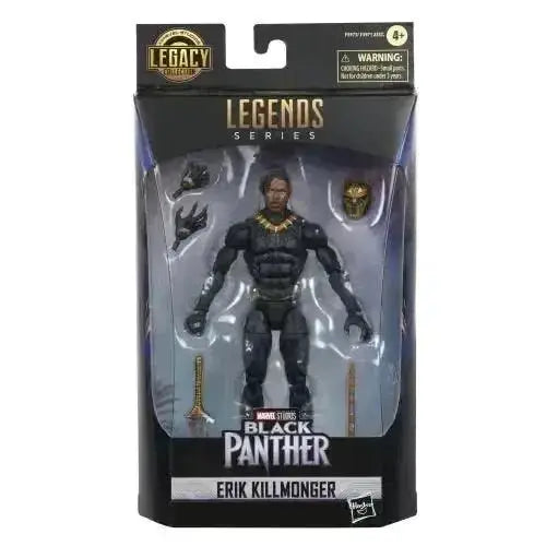 Black Panther Killmonger 6 Inch Action Figure Premium Articulation - ToylandEU