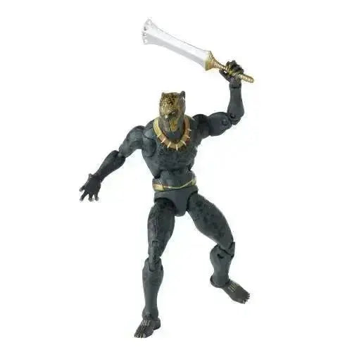 Black Panther Killmonger 6 Inch Action Figure Premium Articulation - ToylandEU