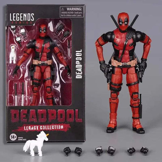  Marvel Legends Deadpool Poseable Figure Bandai Quality -  ToylandEU™