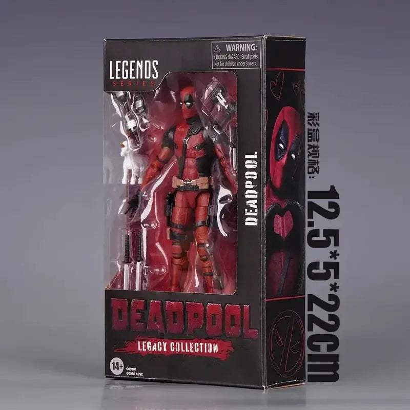  Marvel Legends Deadpool Poseable Figure Bandai Quality -  ToylandEU™