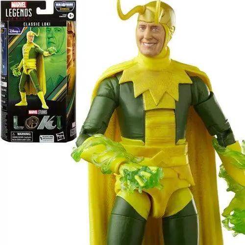 Classic Loki Marvel Legends Six Inch Action Figure Collectible - ToylandEU