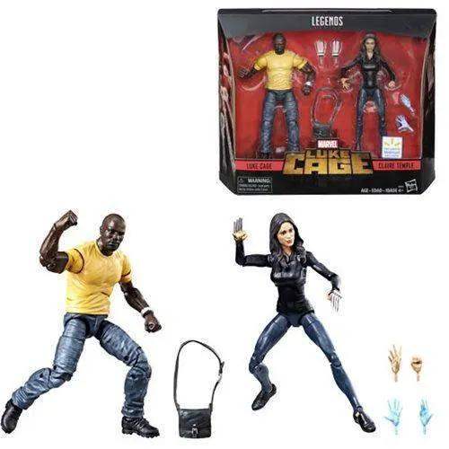 Marvel Legends Luke Cage And Claire Temple 2Pack Highly Articulated - ToylandEU