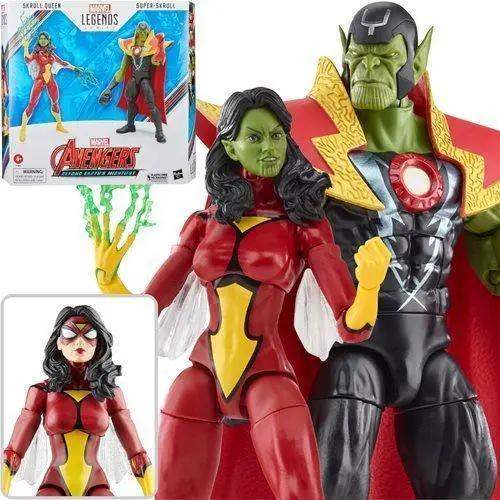  Marvel Legends Skrull Queen Super Skrull Figures Set -  ToylandEU™