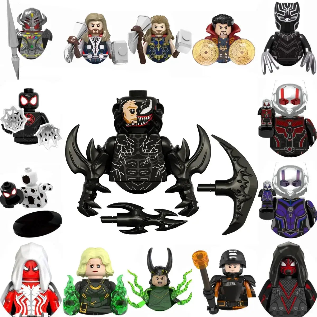 Marvel Lego Compatible Mini Figures Set For Kids Party Gifts - ToylandEU