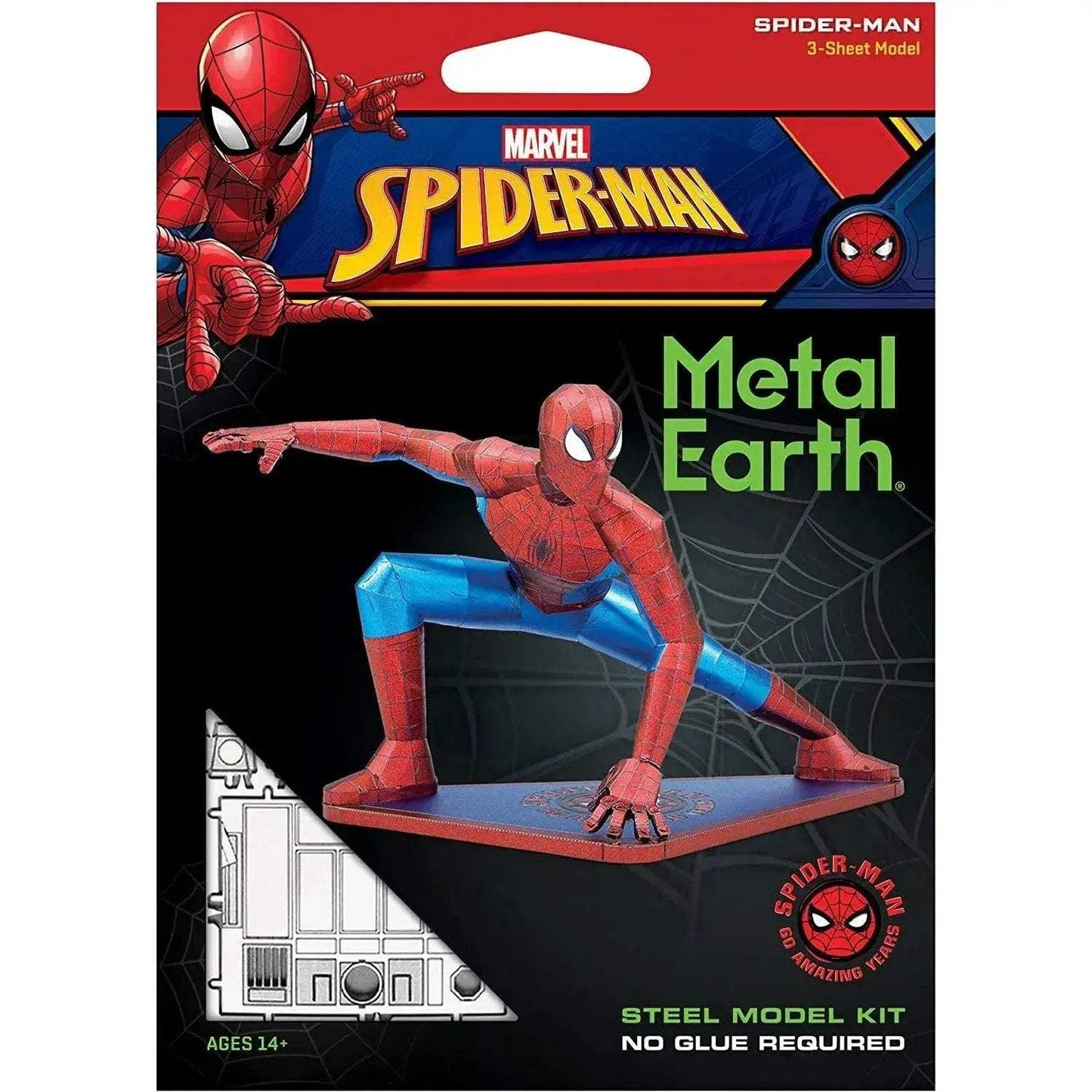 Spider-Man 3D Metal Model Kit No Glue Needed For Beginners - ToylandEU